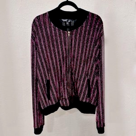 Lularoe Stevie Bomber Jacket 3XL. NWT - Picture 1 of 10